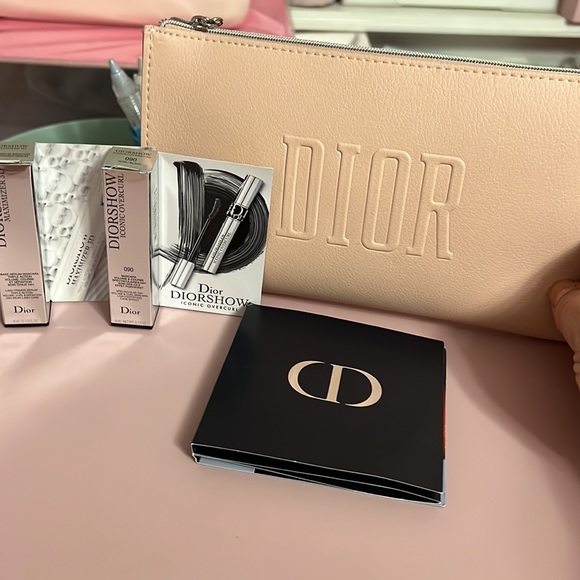 Dior Other - Dior Makeup Bag and Deluxe Mini Primer & Mascara